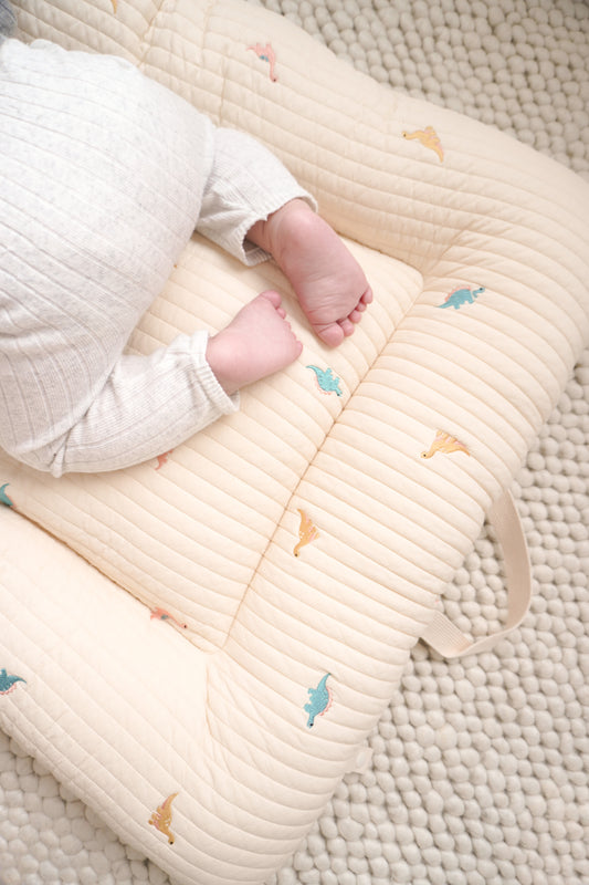 Hypoallergenic Baby Lounger | Little Dino