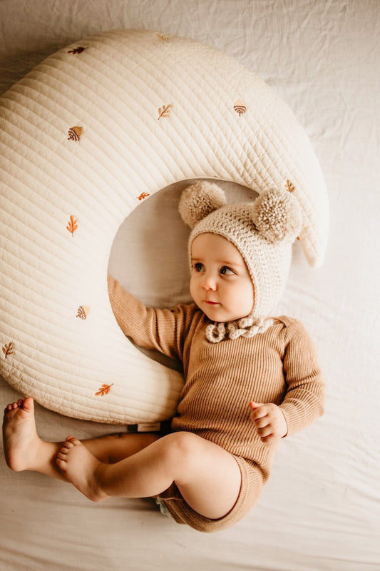 Hypoallergenic Moon Pillow | Maple Acorn