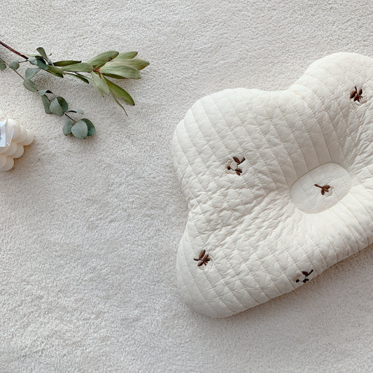 Quilted cloud pillow | Cotton Flower