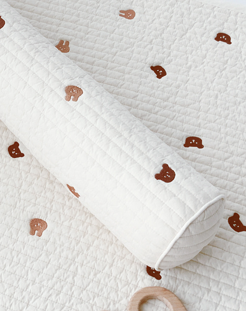 Quilted body pillow | Bunny Bear