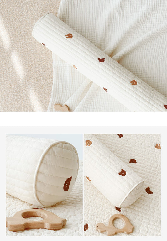 Quilted body pillow | Bunny Bear