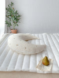 Load image into Gallery viewer, Hypoallergenic Moon Pillow | Olive
