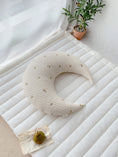 Load image into Gallery viewer, Hypoallergenic Moon Pillow | Olive
