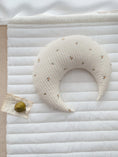 Load image into Gallery viewer, Hypoallergenic Moon Pillow | Olive
