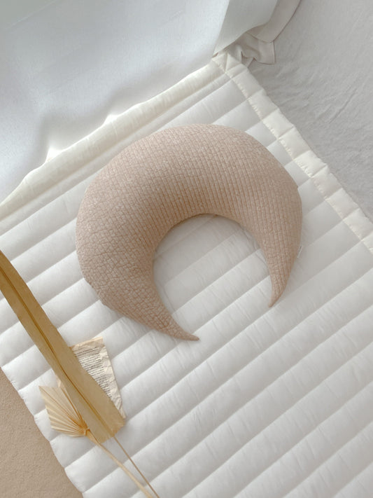 Hypoallergenic Moon Pillow | Khaki