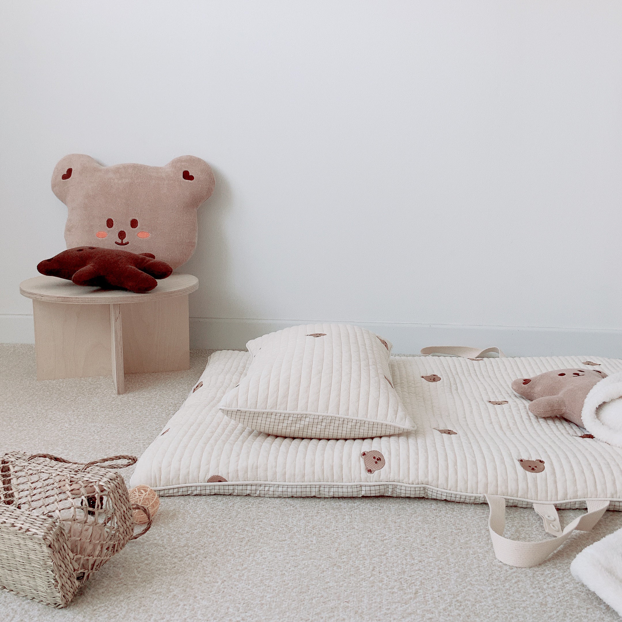 Quilted Nap Bed | Bear